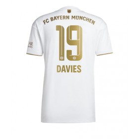 Herren Fußballbekleidung Bayern Munich Alphonso Davies #19 Auswärtstrikot 2022-23 Kurzarm